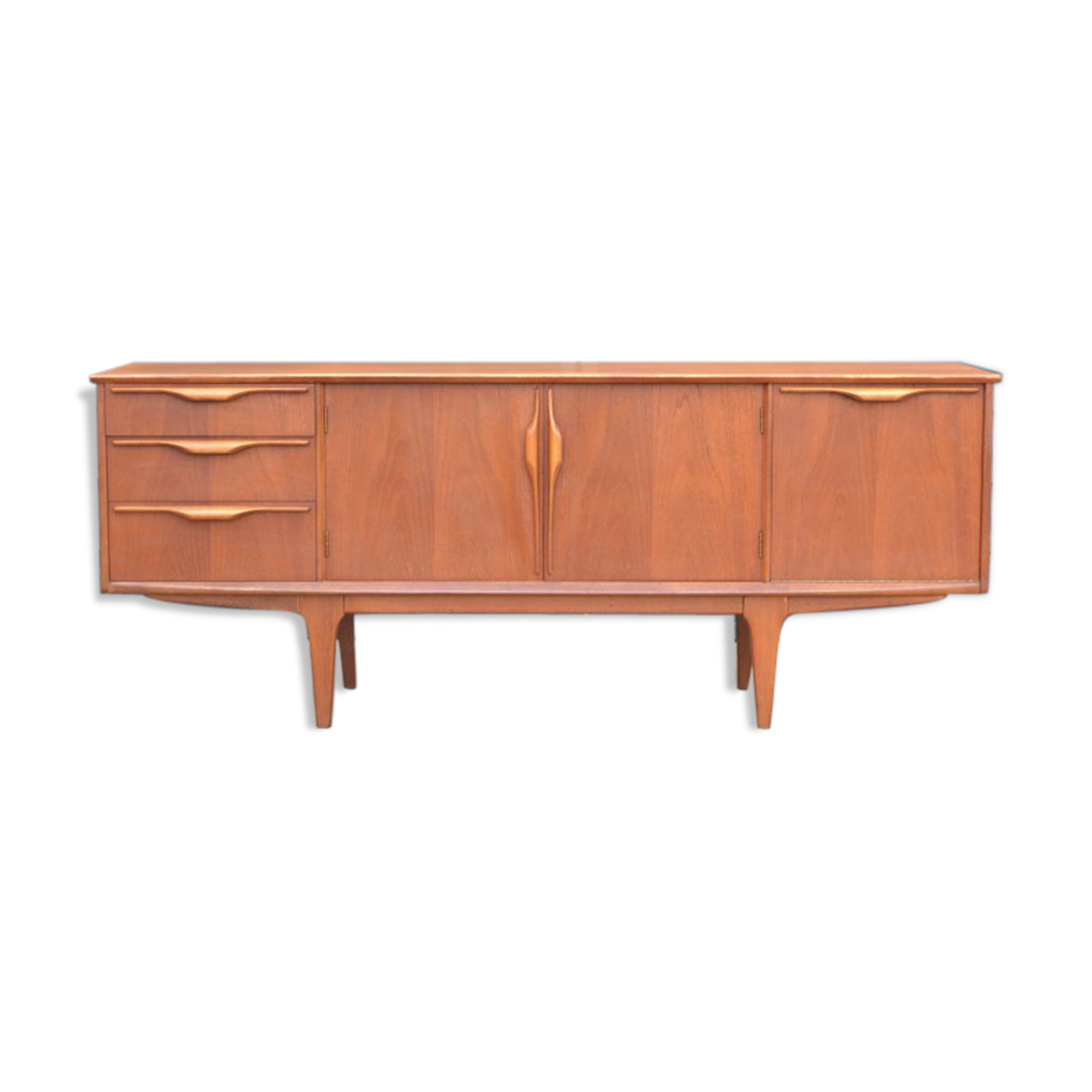 Enfilade par Jentique – poignées « vague » * 183 cm