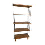 Wood and iron shelf