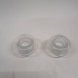 Set of three "Apollo"candle light holders by Markku Salo, Arabia, Finland