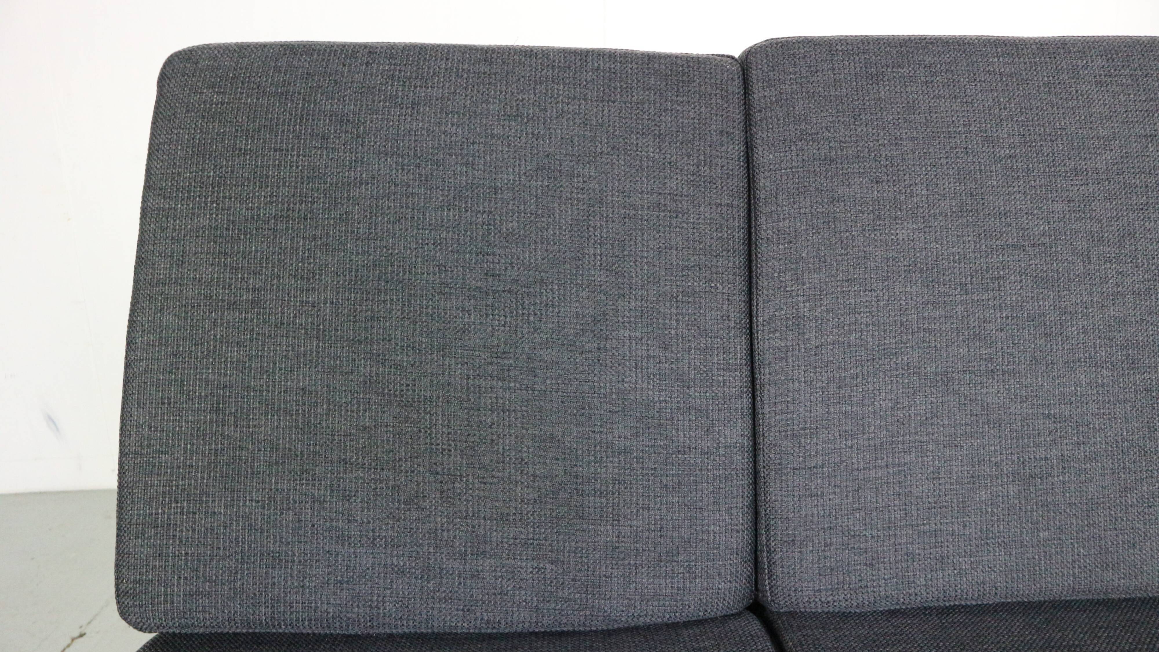 Mid-Century Modern Hans Mitzlaff 1950s Boomerang Sofa for Eugen Schmidt, 1950's