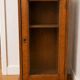 Small antique wooden display cabinet – glass door