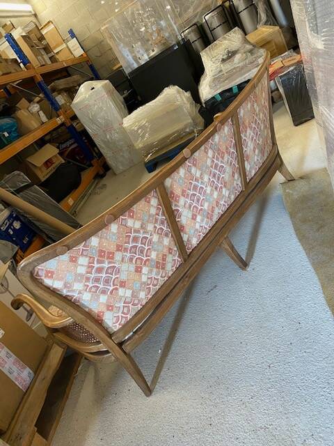 Vintage 3-seater bench