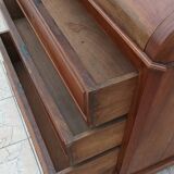 Commode Louis Philippe en noyer