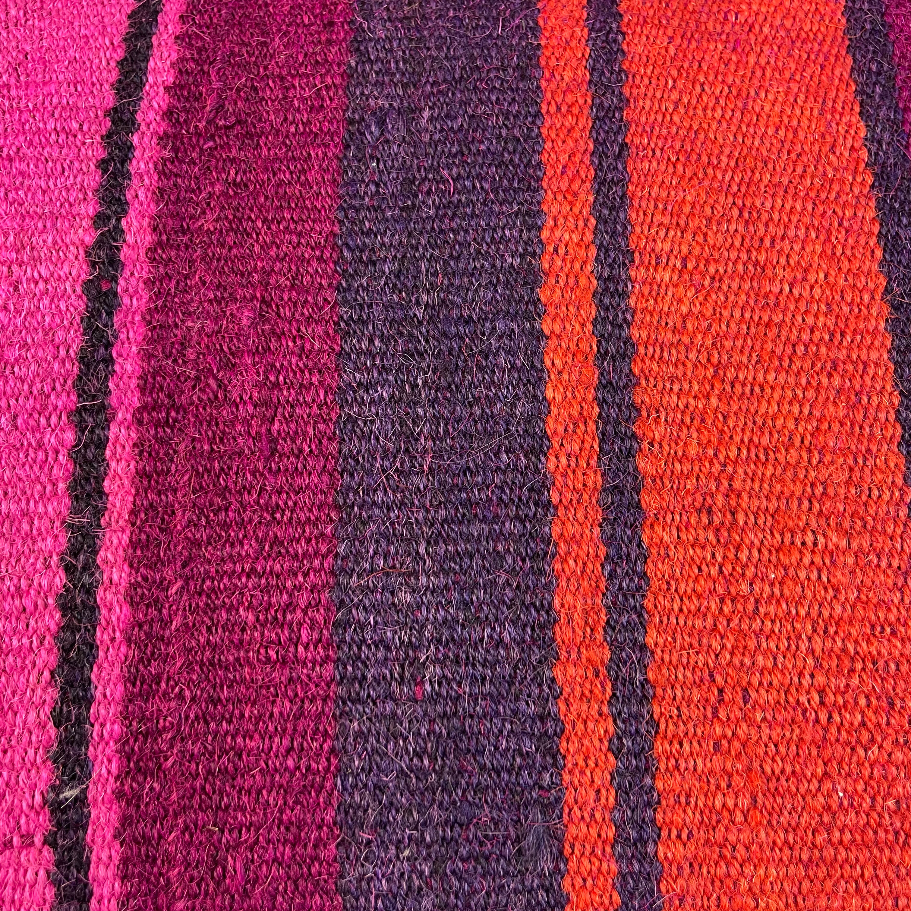 Vintage turkish kilim cushion cover, 30 x 50 cm