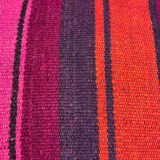 Vintage turkish kilim cushion cover, 30 x 50 cm