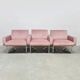 Vintage modular sofa lounge chair 'Nude tone'