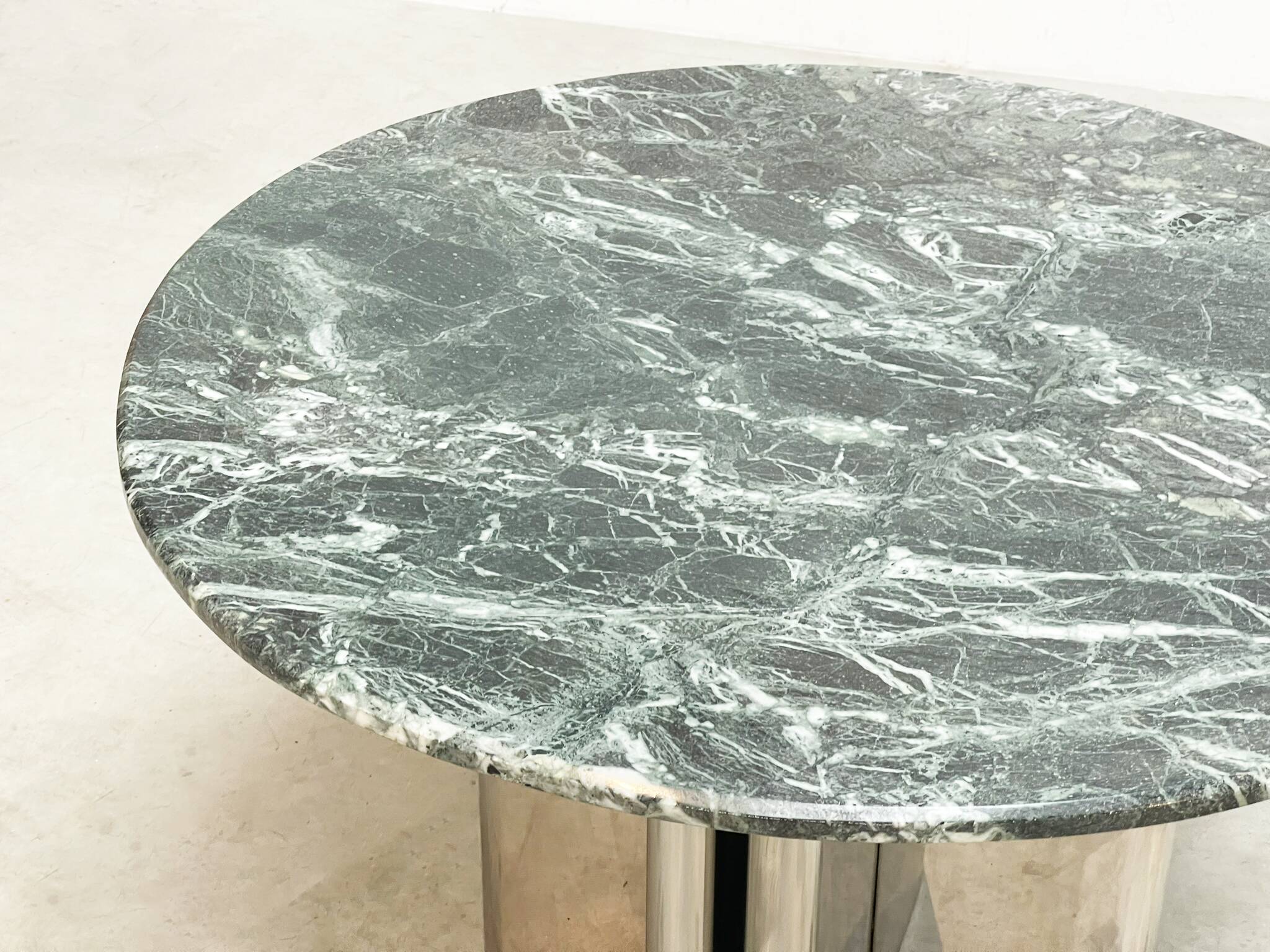 Green marble center or side table