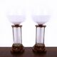 A pair of unique mid-20th century table lamps