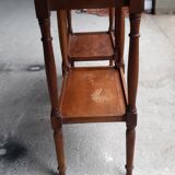 Pair of bedside tables in walnut 19th