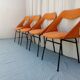 Design chairs Louis Paolozzi vintage 50s