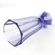 Art Deco vase, crystal, Moser, Czechoslovakia, 1930s
