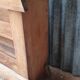 Vintage bistro wall coat rack