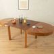 Elegant extendable dining table by Ruscheweyh, 1930s, walnut