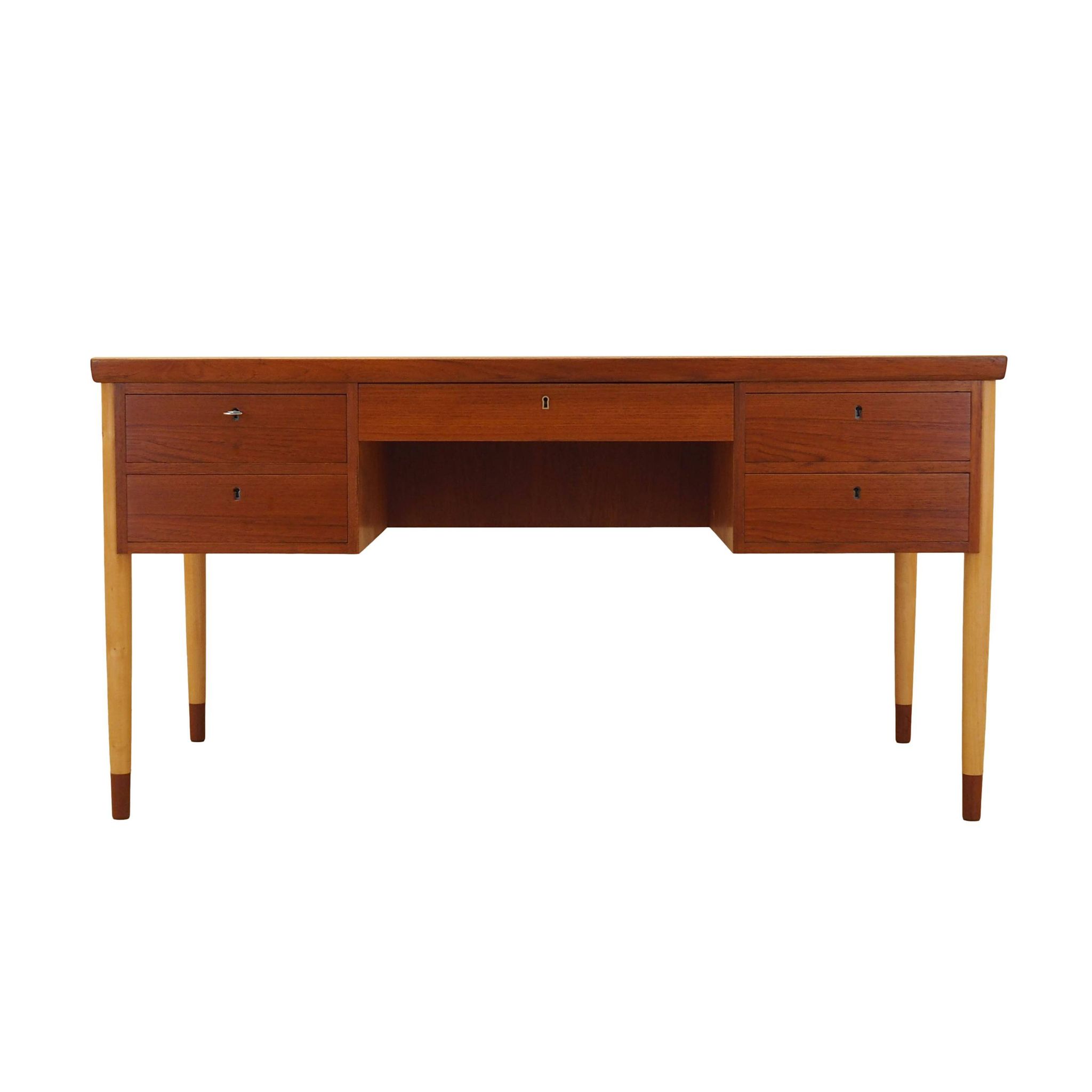 Teak desk, Danish design, 1970s, made in Denmark
