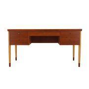 Teak desk, Danish design, 1970s, made in Denmark