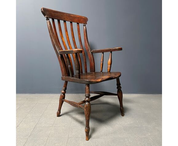 Antique English Windsor Chair With High Back From The Early 1900s Selency Antique English Windsor Chair With High, Windsor Back Chairs Antique