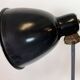 Black Industrial Soviet Scissor Wall Lamp, 1960s