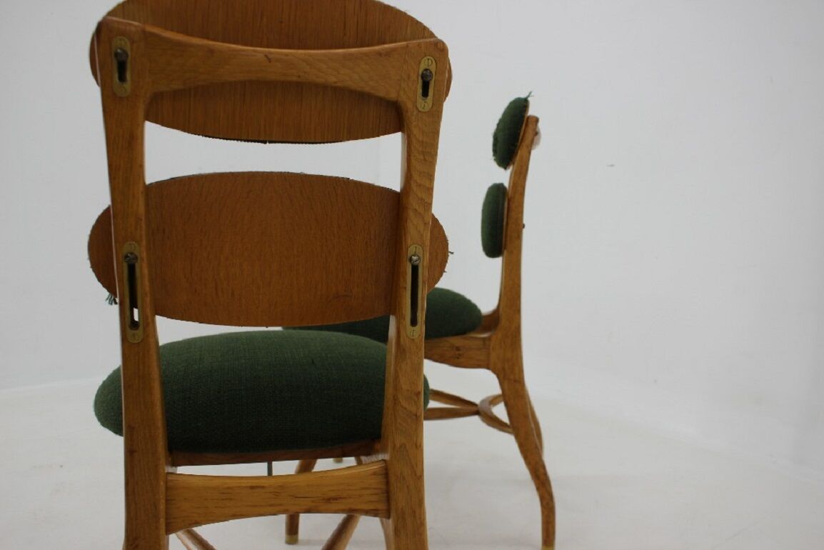 Paire de chaise Musicale de Vilhelm Lauritzen, Danemark