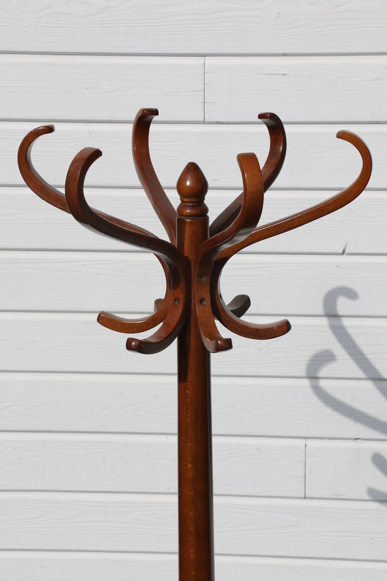 Coat rack parrot BAUMANN dark beech umbrella stand