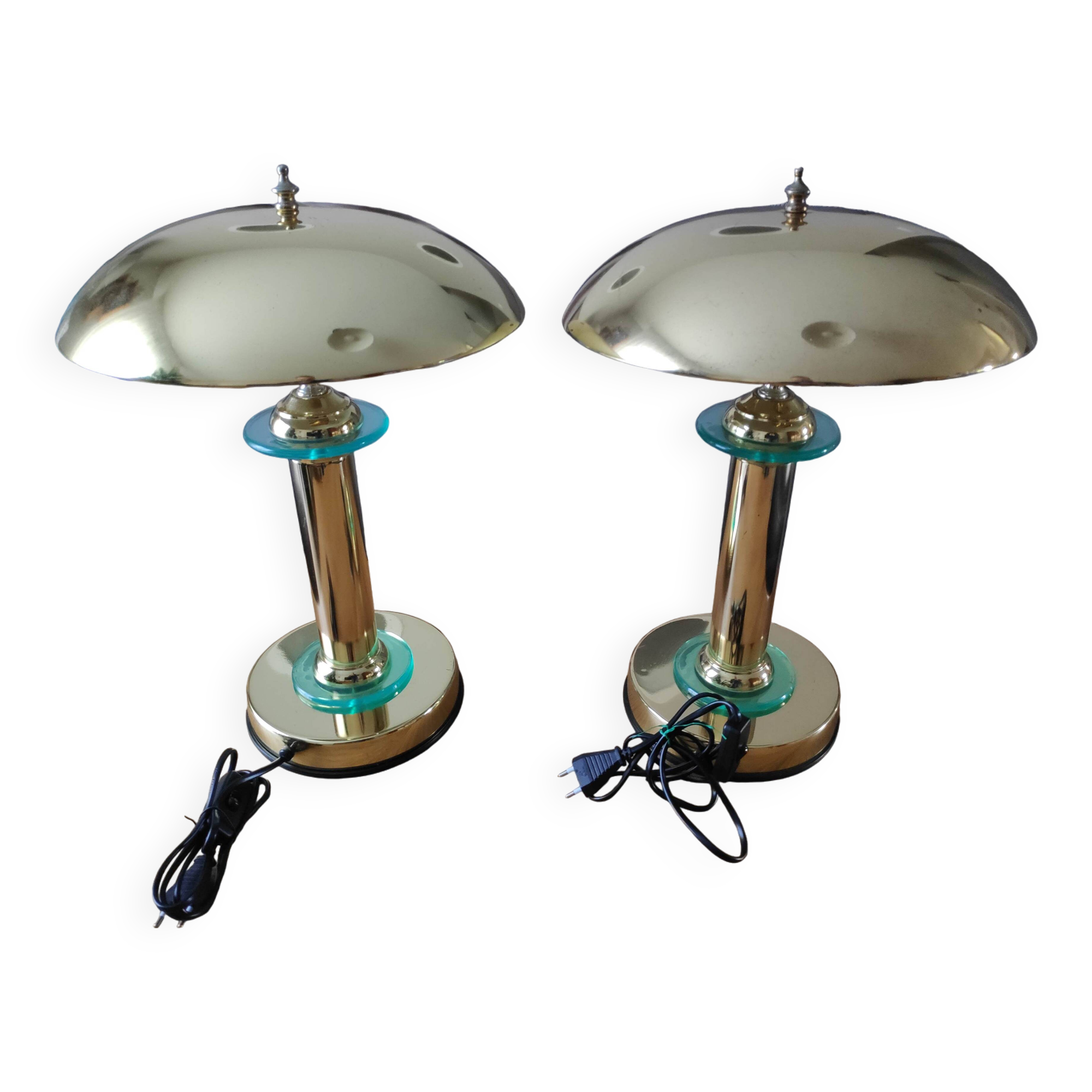 Pair of mushroom lamps model CIMA Lighting Industrial 1970