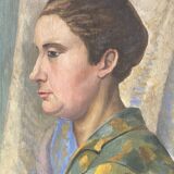 Portrait signed Henry Portal