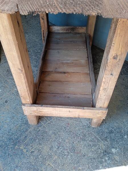 120cm workbench solid wood antique furniture