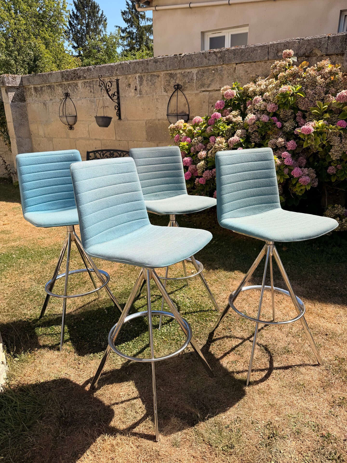 Lot de 4 tabourets de bar Andreu World design - Made in Spain