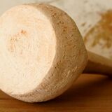 Soliflore vase in powder pink plaster