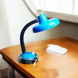 Lámpara de Escritorio Space Age Azul – Diseño Futurista de los Años 60 y 70