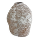Sculptural vase with a mineral Boho spirit.