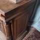 19th-century walnut buffet with two bodies.