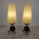 Paire de lampes de table vintage "Tripode" – Style Mid- Space age