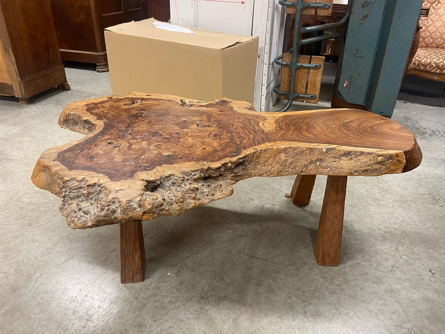 Brutalist table 50s