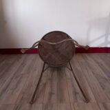 4 chaises métalliques
