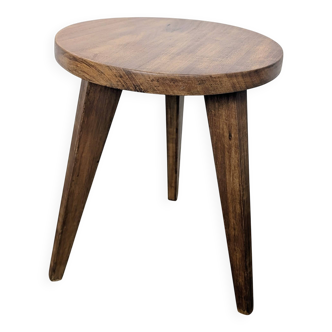 Brutalist tripod stool