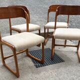 4 Baumann Sleigh Chairs