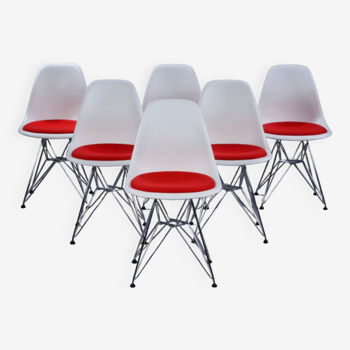 Set of 6 Charles & Ray Eames chairs