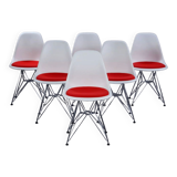 Set of 6 Charles & Ray Eames chairs