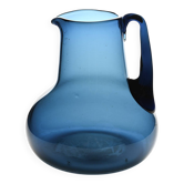 Blue carafe by Claude Morin, circa 1975