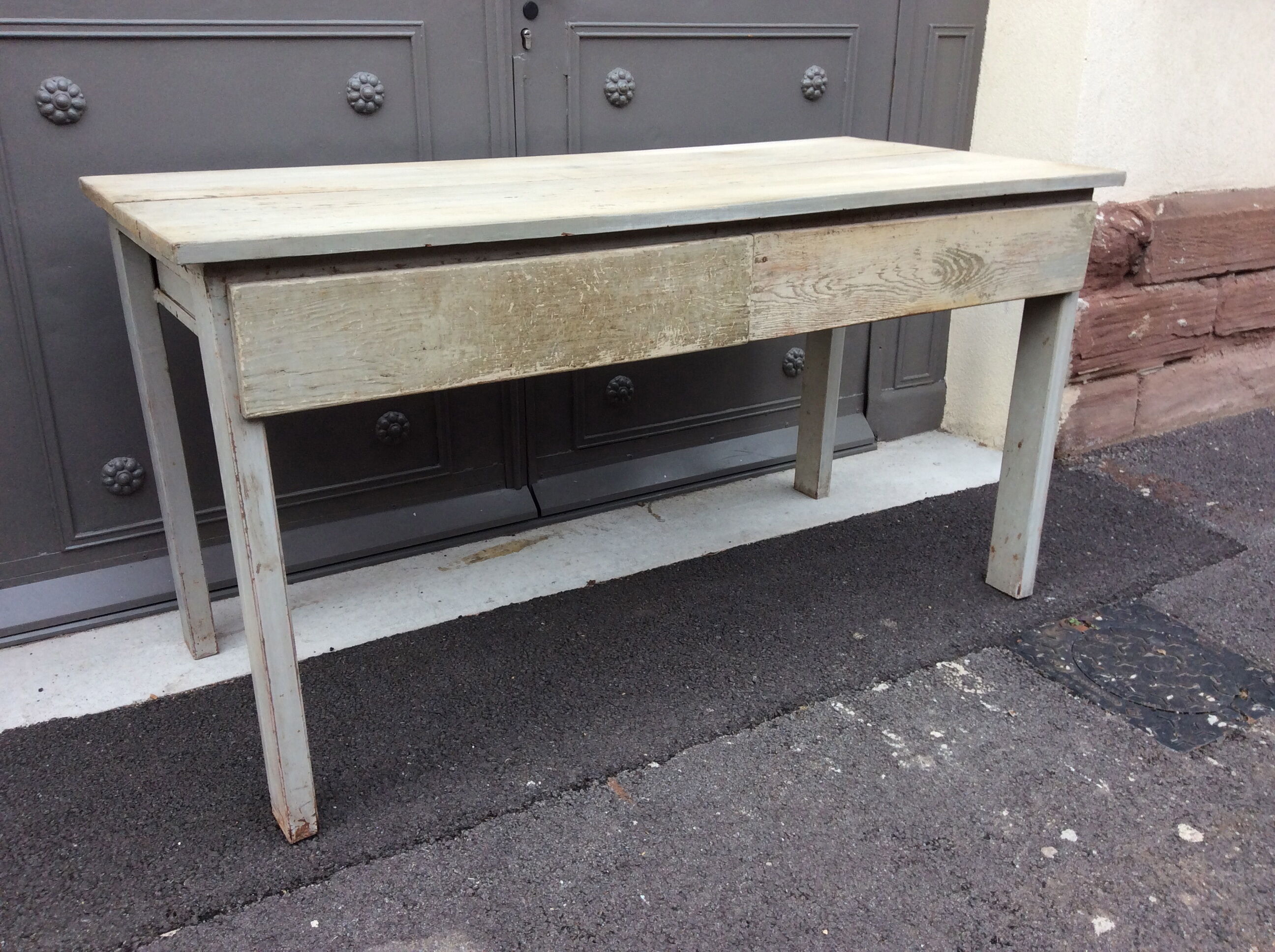 Table workshop industrial loft french dinning table workshop