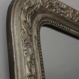 Antique silver mirror 62x82cm