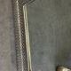 Large oriental mirror in pierced metal - H 116 cm