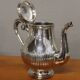 Silver metal coffee set - christofle - gallia collection
