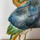 Large ceramic wading bird signed Thimo