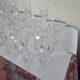 Baccarat Harcourt antique – Service of 17 crystal glasses – Very good condition