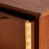 Restored teak dresser
