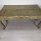 Louis XV style patinated console table