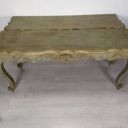 Louis XV style patinated console table