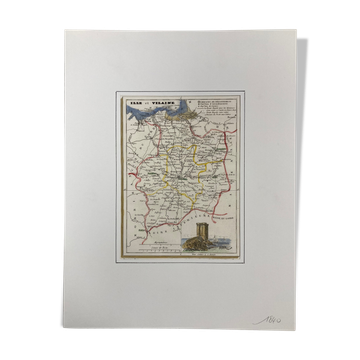 Old map Ille-et-Vilaine