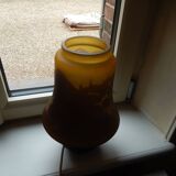 Glass paste lamp